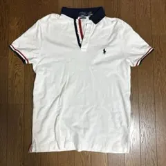 POLO RALPH LAUREN ポロシャツ ホワイト ネイビー