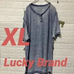 Lucky Brand ヘンリーネック Tシャツ　【XL】