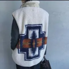 PENDLETON ペンドルトン　ボアジャケット　ネイティブ フリース