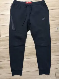 NIKEナイキTechFleece初期赤タグテックフリースジョガーパンツ廃盤L黒