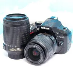 Nikon D5200❤ダブルレンズ❤スマホ転送OK❤高画質・高性能❤一眼レフ