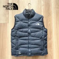 k182【大特価】ノースフェイス　ダウンベスト　キルティング　ネイビー　L 紺