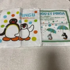 ピングー　ガーゼハンカチセット