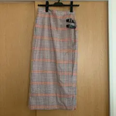 【CIAOPANIC】チェック ロングスカート