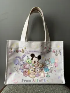 ダッフィー&フレンズ　フロムオールオブアス　トート　バッグ　ディズニー　シー