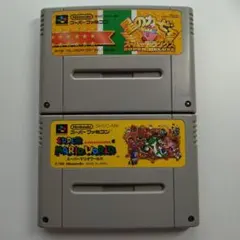 スーパーファミコンソフト おまとめ 2本