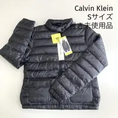 Calvin Klein 黒 薄手　ダウンジャケット S