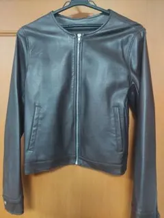 ブラウン レザージャケット