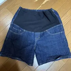 デニムショートパンツ Lサイズ（マタニティ用）