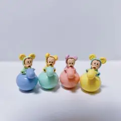ミッキー　ミニー　ミニフィギュア　起き上がりこぼし　羊　カラフル　まとめ売り
