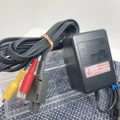 【動作確認済】SFC ACアダプター AVケーブル スーパーファミコン 純正品a