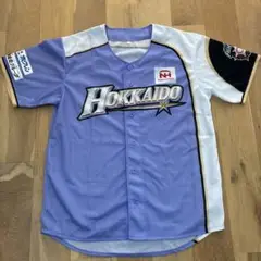 日本ハムファイターズ　配布ユニフォーム　ラベンダー