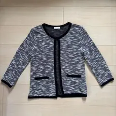 index⭐︎黒✖️白七分袖カーデ