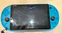 青 PS Vita 本体 充電器なし(micro usb)