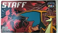 【海外限定】EUIC メガリザードンY プレイマット STAFF　ポケモンカード