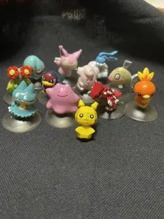 ポケモン レトロ 吸盤 フィギュア11体セット