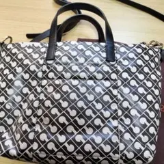 GHERARDINI ショルダーバッグ ホワイトブラック