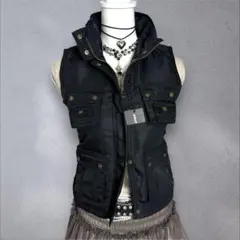 00s y2k archive ギミック ベスト スタッズ デッドストック 黒