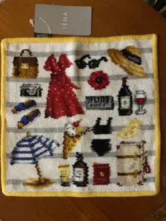 フェイラー　IÉNA ビーチテーマ ハンカチ