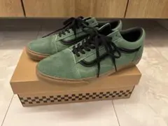 VANS OLD SKOOL バンズ オールドスクール グリーン ガムソールのサムネイル