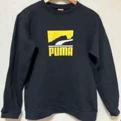 PUMA ブラック トレーナー 160