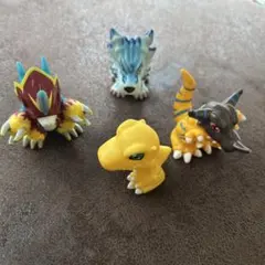初代 デジモン 指人形 アグモン グレイモン ガブモン まとめ売り