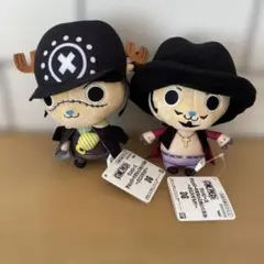 ワンピース　チョッパーのまねっこぬいぐるみ　クロスギルド2個セット
