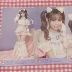 =LOVE 大場花菜 猫衣装 セミコンプ 生写真