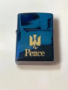 Peace ZIPPO since 1946 ブルー 未使用品 - メルカリ