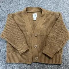 GAP ベビー用カーディガン ブラウン 6-12M