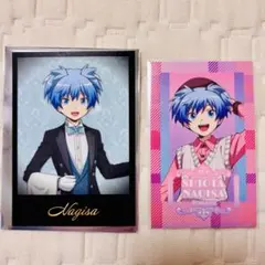 暗殺教室カフェ　スイパラグッズまとめ売り　渚　業　磯貝　千葉　速水　アクスタ 暗殺教室 スイパラ チェキ風ブロマイド 潮田渚 千葉龍之介 - メルカリ