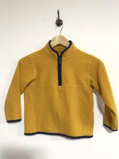ユニクロ KIDS フリースハーフジッププルオーバー UNIQLO 120