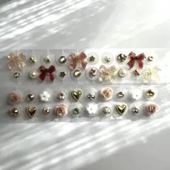 【サービス品】耳つぼジュエリー✴︎リボン&バラset✴︎