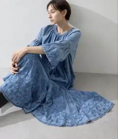 Whim Gazette エンブロイダリーワンピース美品のサムネイル