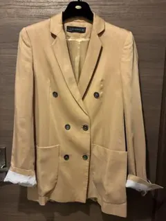 ZARAジャケットキャメル