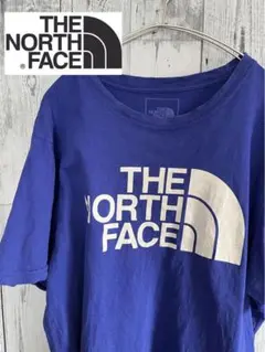THE NORTH FACE 半袖Ｔシャツ　青紫色　メンズM