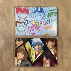 銀魂　カードガム　シール　ミニキャラ　坂田銀時　土方十四郎　沖田総悟　神楽