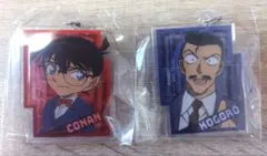 名探偵コナン カプセルアクリルマーカーコナンくん＆小五郎さんセット