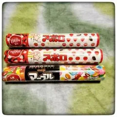 ジャンボサイズ 明治 マーブルチョコ✕1 アポロチョコ✕2 計3本セット