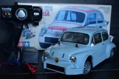 タミヤ FIAT 500 ラジコンカー 赤 1/10 XBシリーズ - メルカリ