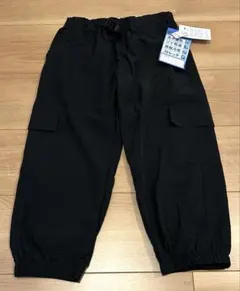【新品】冷感パンツ ブラック黒 140cm 吸水速乾 接触冷感 UV軽減のサムネイル