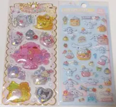 キラキラウォーターinシール サンリオキャラクターズ ウォーターシール