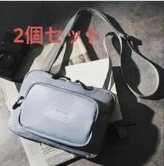 smart 7月号付録 Coleman２層式ショルダーバッグ