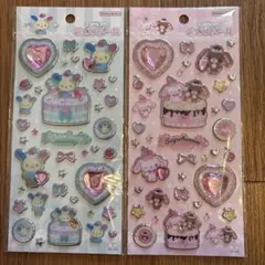 正規品　サンリオ キラキラジュエルシール　ウサハナ　シュガーバニーズ