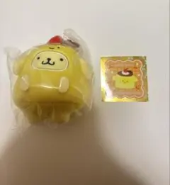 サンリオ にっこりーノ ぬいぐるみマスコット ポムポムプリン シール
