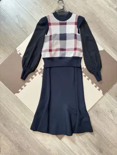 あーちゃん様専用　BLUE LABEL CRESTBRIDGE チェック柄セータ