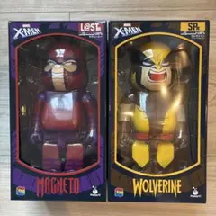 X-Men BE@RBRICK Magneto & Wolverine 400% - メルカリ