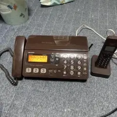 シャープ　sharp 電話機　FAX電話 子機無しUX-D20CL シャープsharp 電話機FAX電話 子機無しUX-D20CL