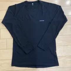 【美品】モンベル　mont-bell 黒 ロングスリーブ