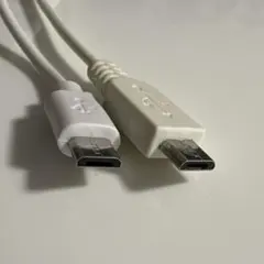 USB to Type-B ケーブル ホワイト